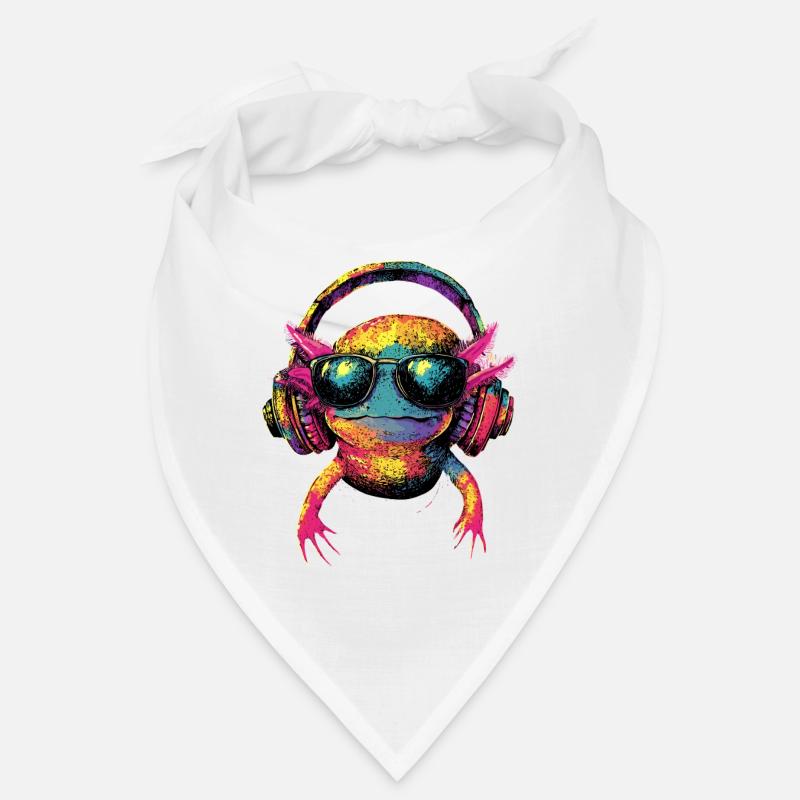 Axolotl Petite queue de triton Queue mignon Axolotl Bandana