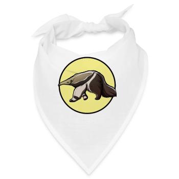 Ameisenbären Ameisenbär - Bandana - Weiß - Vorne