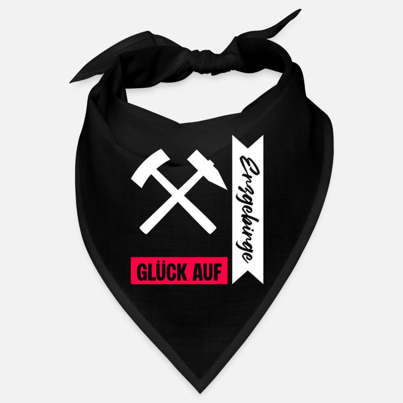Erzgebirge Bergmann Gruss Bandana