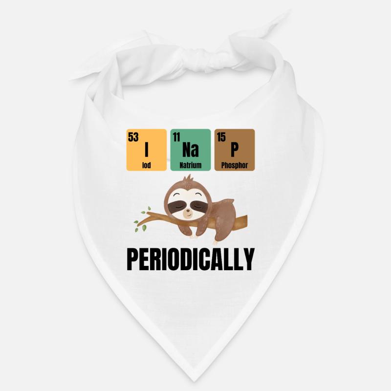 Funny Sloth Saying Chemistry Humor Bandana
