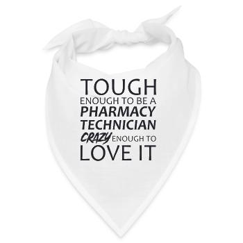 Pharmacy technician Crazy - Bandana - Weiß - Vorne