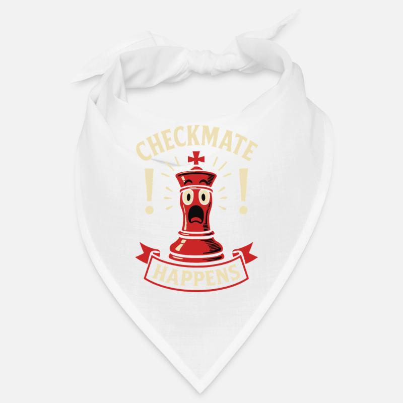 Checkmate Happens Chess Player Board Game Bandana