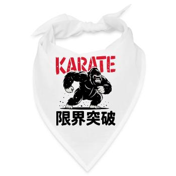 AUSFÜHREN EINER KARATE-HALTUNG - Bandana - Weiß - Vorne