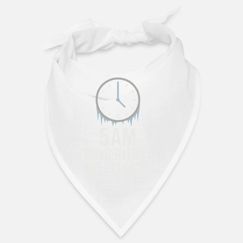 Kaltes Duschen Mentale Härte Kälteexposition Bandana