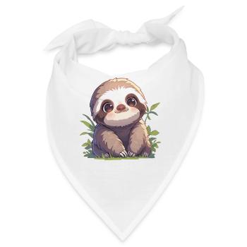 Faultiere Faultier - Bandana - Weiß - Vorne