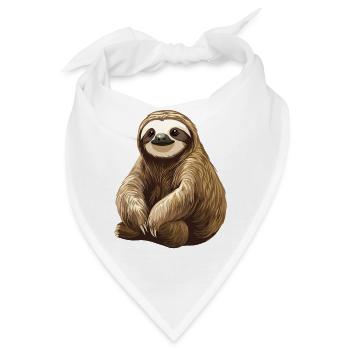 Faultiere Faultier - Bandana - Weiß - Vorne