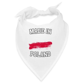 Made in Poland - Bandana - Weiß - Vorne