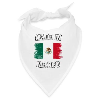Made in Mexico - Bandana - Weiß - Vorne