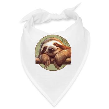 Faultiere Faultier - Bandana - Weiß - Vorne