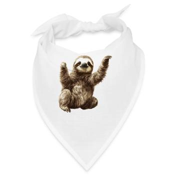 Faultiere Faultier - Bandana - Weiß - Vorne