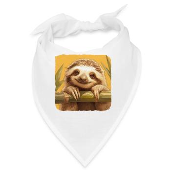 Faultiere Faultier - Bandana - Weiß - Vorne