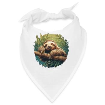 Faultiere Faultier - Bandana - Weiß - Vorne