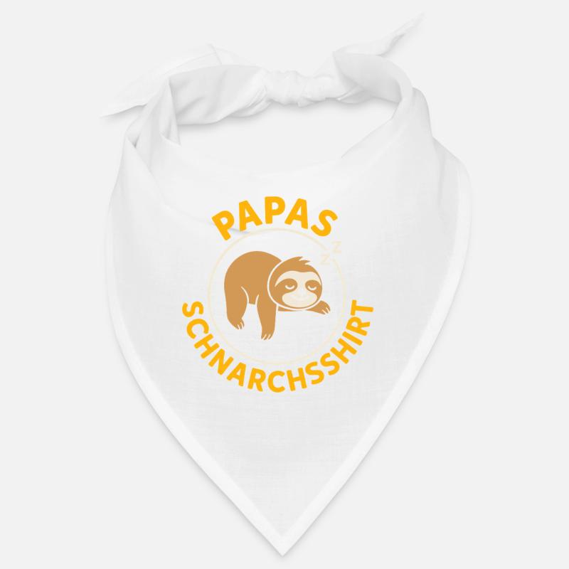 Vaterschaft PAPAS SCHNARCHSSHIRT LUSTIG Bandana