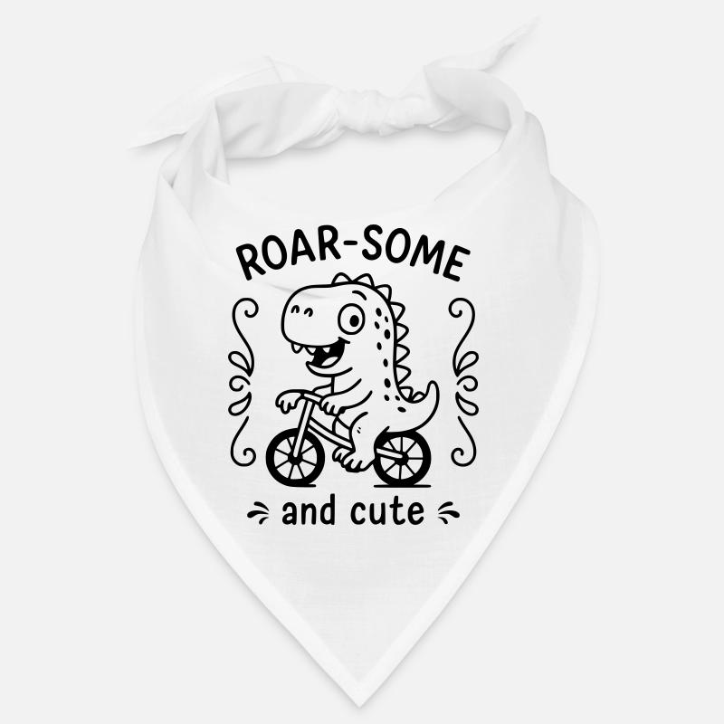 Roarsome - Bandana - Weiß