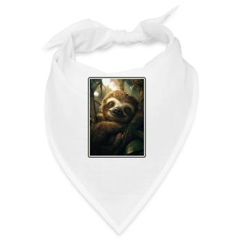 Faultiere Faultier - Bandana - Weiß - Vorne