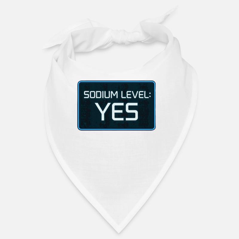 Amateur de sel Sodium Dependent Nacl Meme Bandana