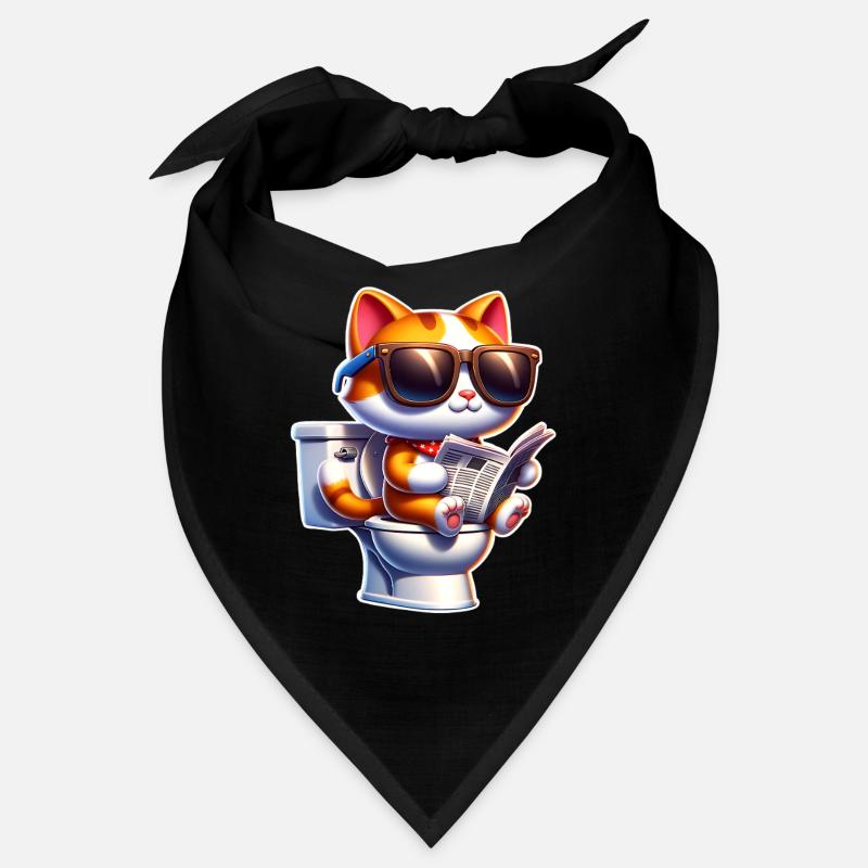 Journal de toilette pour chat Bandana