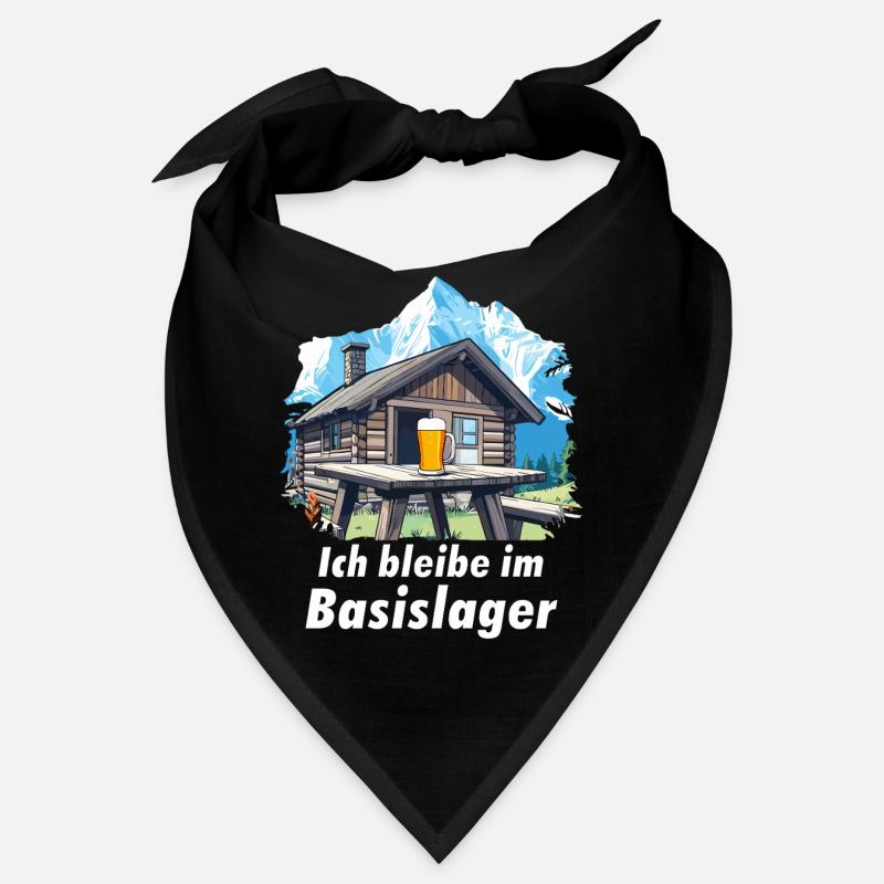 Je reste au camp de base Bandana