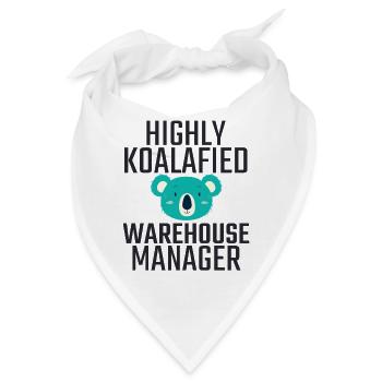 Warehouse Manager Koalafied - Bandana - Weiß - Vorne