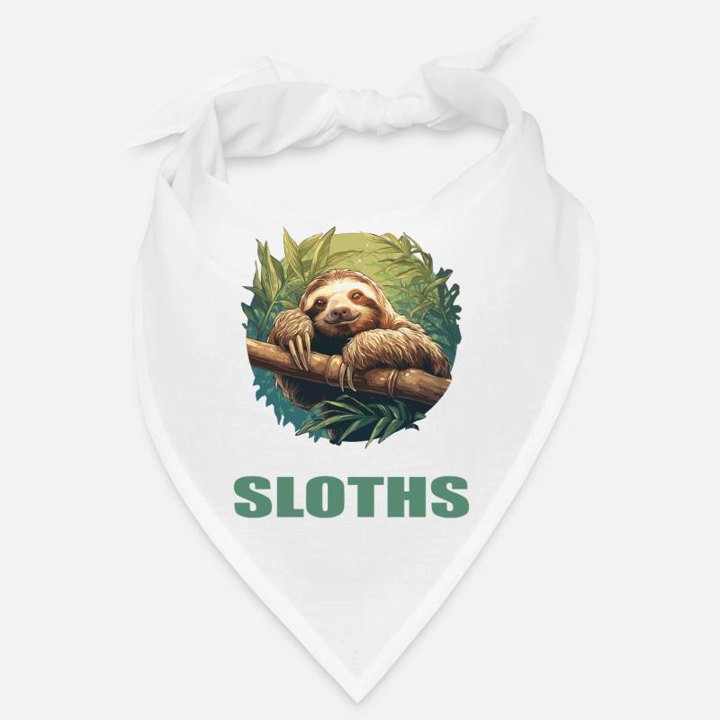 Sloths Sloth Bandana