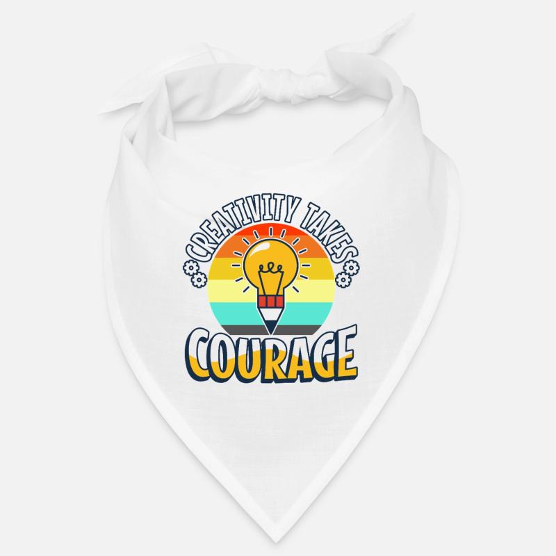 La créativité demande du courage Bandana