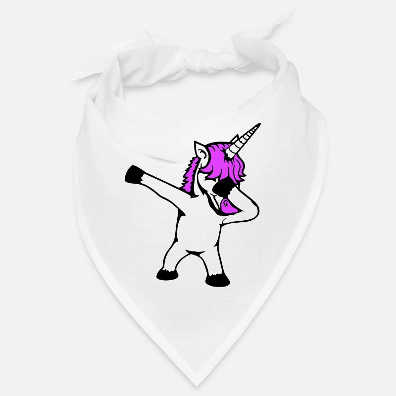 Licorne Dabbing Dab Danse Soirée Pose Geste Drôle Bandana