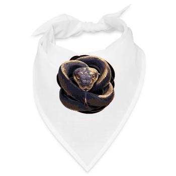 Schlangen Schlange - Bandana - Weiß - Vorne