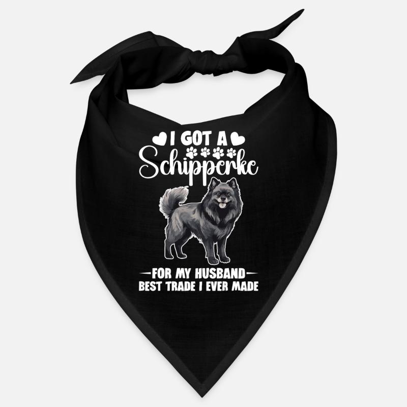 J’ai un Schipperke pour mon mari, le Bandana