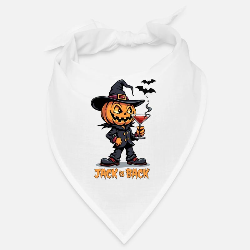 Jack is Back - Halloween Pumpkin Bandana