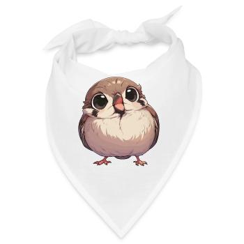 Spatzen Spatz - Bandana - Weiß - Vorne