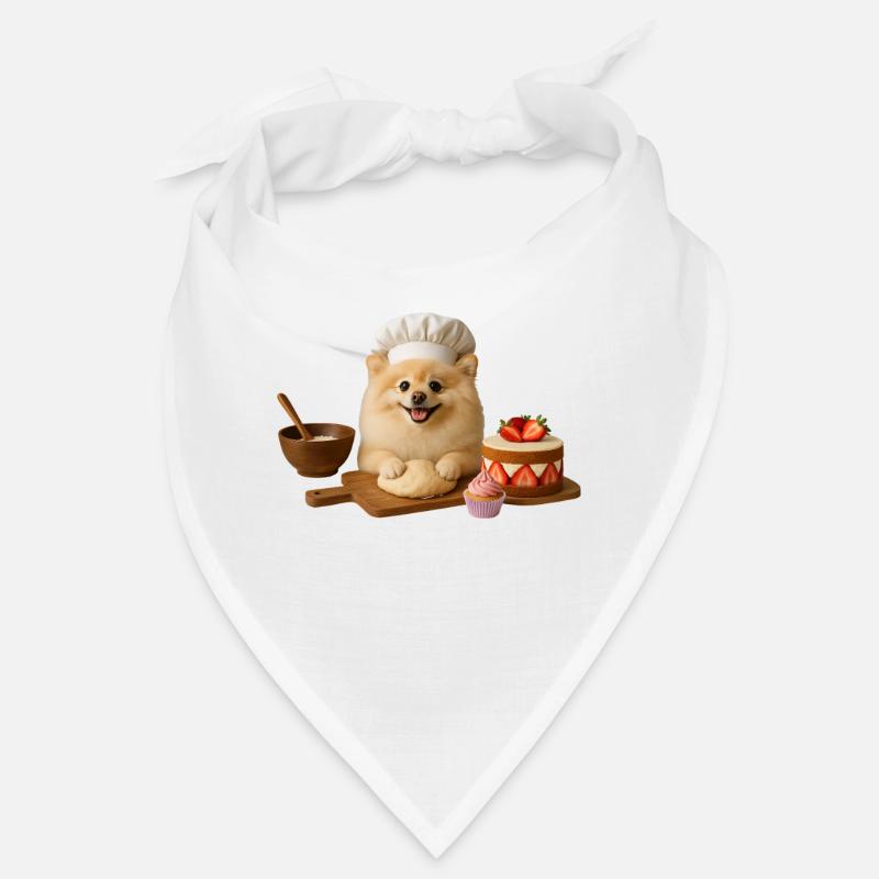 Biscuits au gâteau de cuisson de Poméranie Bandana
