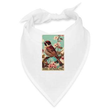 Spatzen Spatz - Bandana - Weiß - Vorne