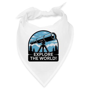 FERNGLAS - Bandana - Weiß - Vorne