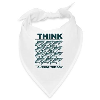 Think outside the box - Hering - Team - Lösung - Bandana - Weiß - Vorne