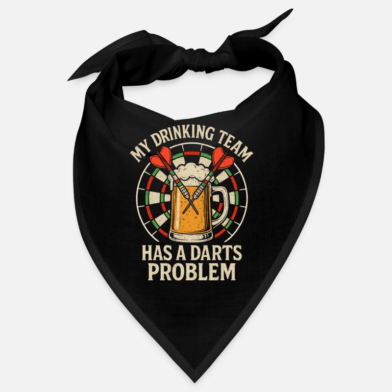 Mein Trinker-Team hat ein Darts-Problem Bandana