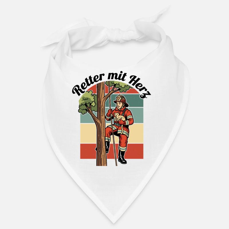 Retter mit Herz Bandana