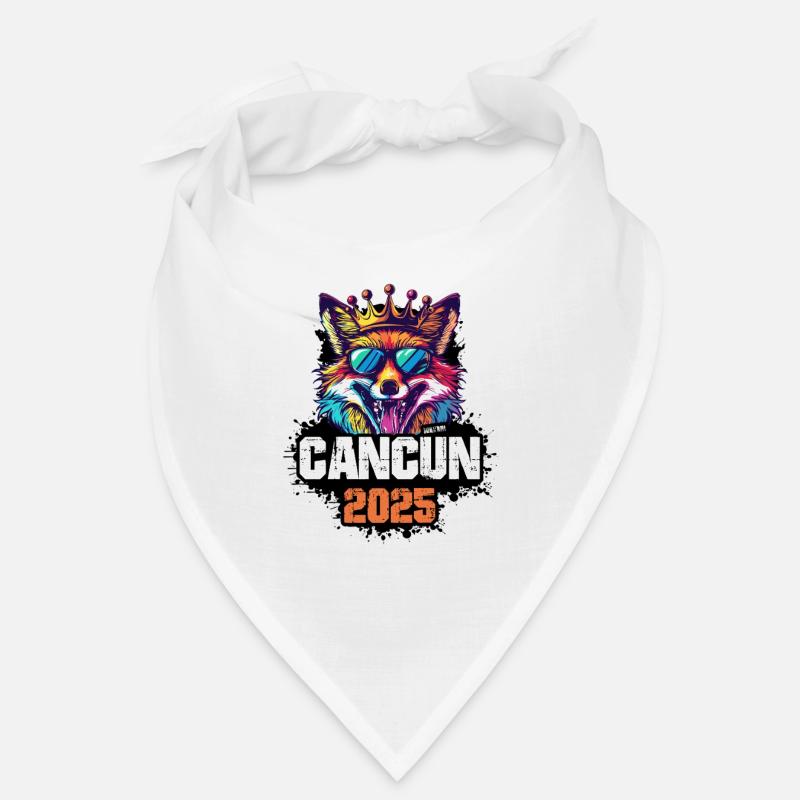 Cancun 2025 Urlaub Fuchs Bandana