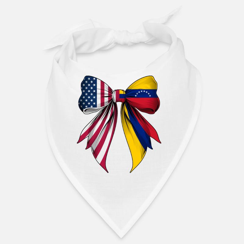 Coquette Bow Venezuela Wurzeln Venezolaner Stolz Bandana