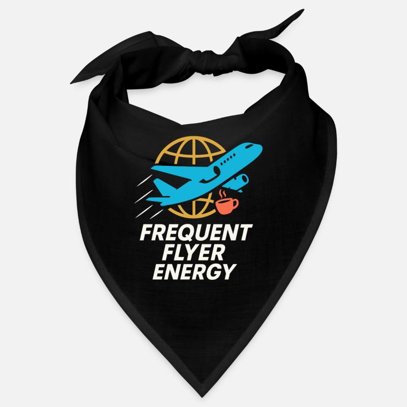 Flugbegleiter Kabinencrew Leben Luftfahrt Bandana