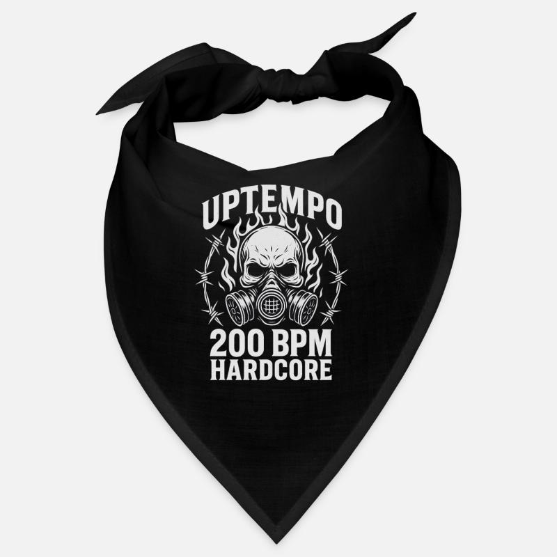 Uptempo 200 BPM Hardcore Shirt – Rave Bandana