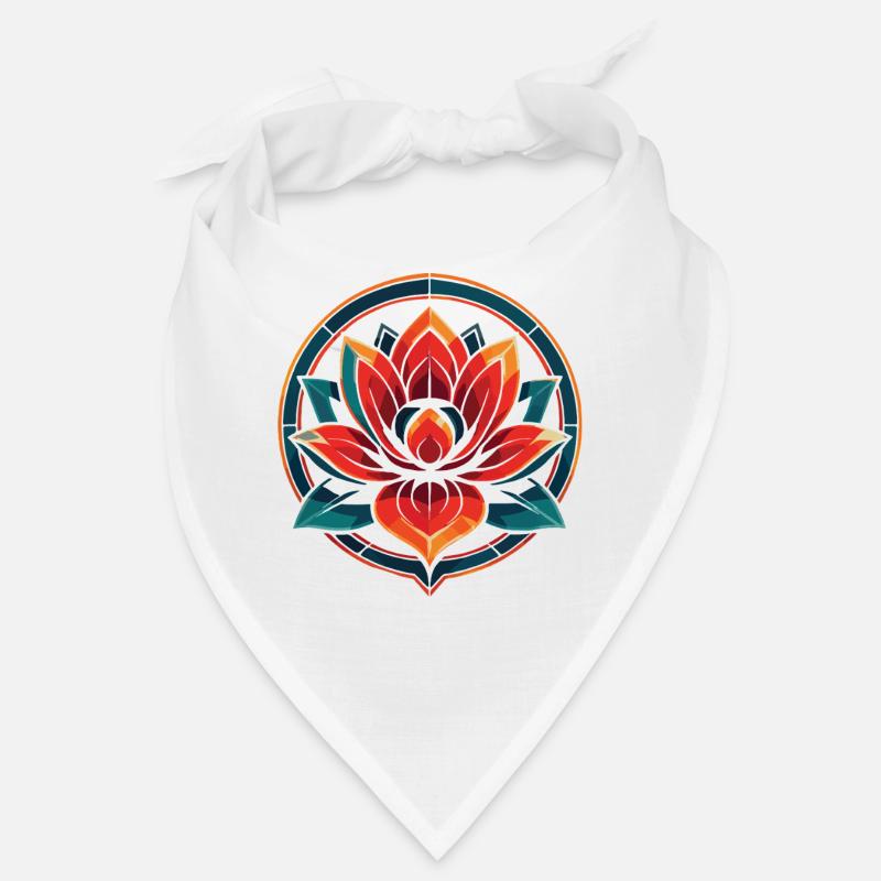 Lotus Flower Mindfulness Affirmation Bandana