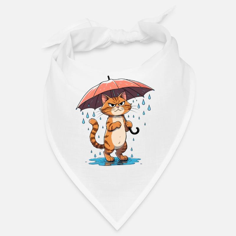 Chatons de résistance sous la pluie Bandana