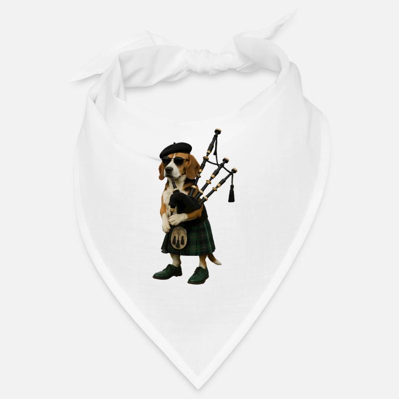 Beagle Dudelsack Bandana