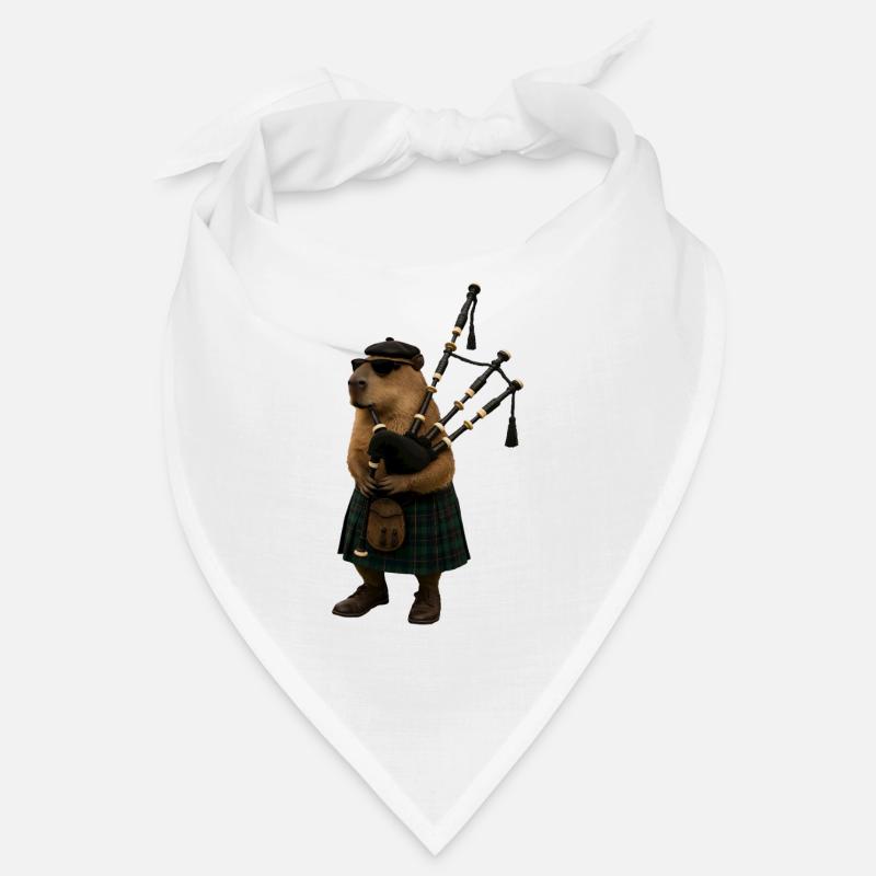Capybara Dudelsack Bandana