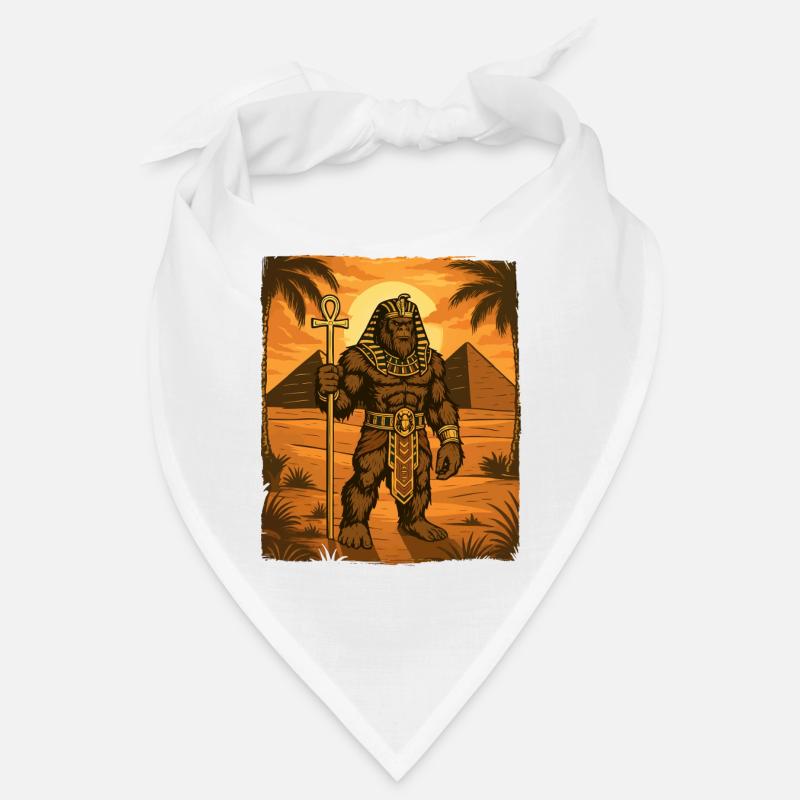 Pharaoh Bigfoot Cryptid Egyptian Sasquatch Yeti Bandana