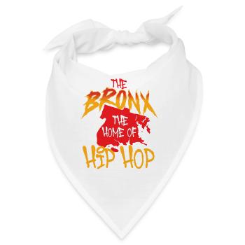 Die Bronx Heimat des Hip-Hop-Geburtsortes Tribute Style - Bandana - Weiß - Vorne