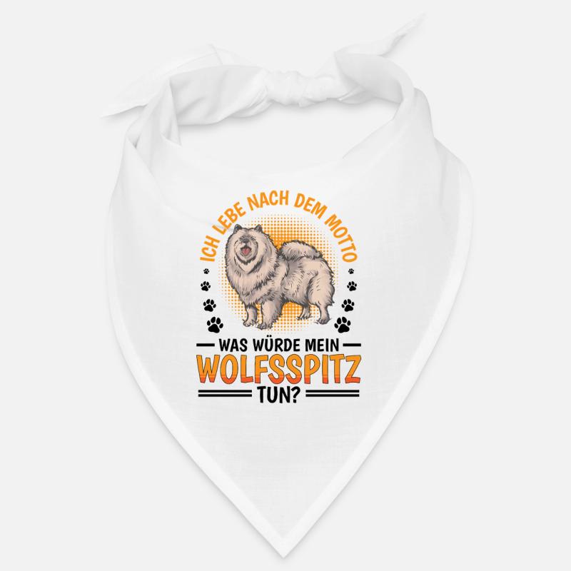 Was würde Wolfsspitz tun Deutscher Wolfsspitz Bandana