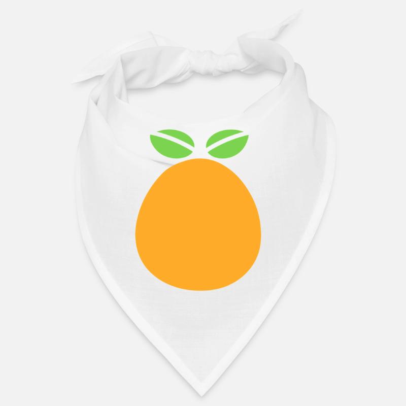 Orange Fruit Graphic Design with Mango Bandana