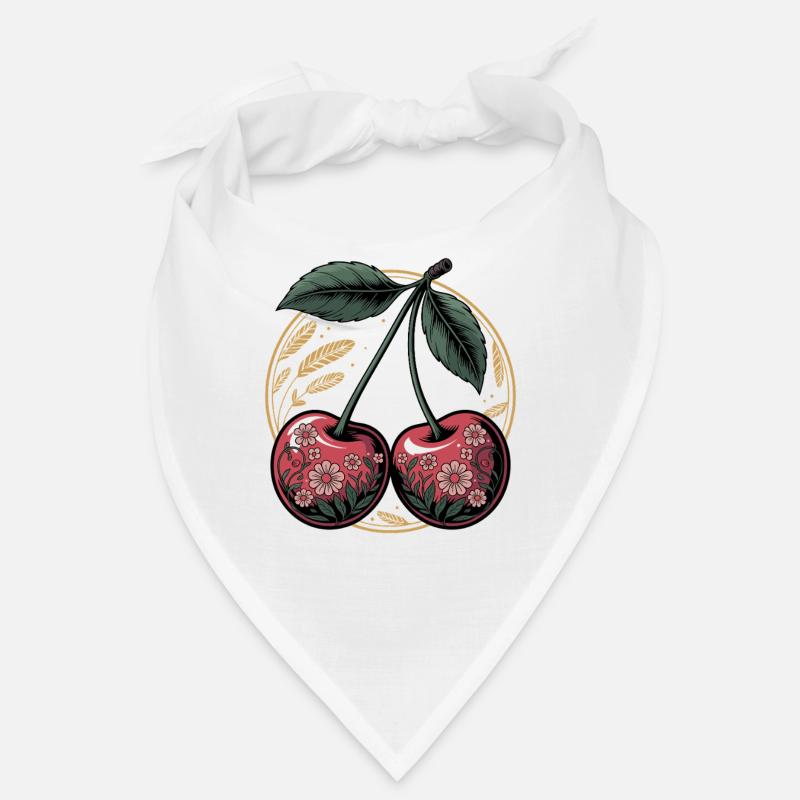 Cherry Artful Bandana