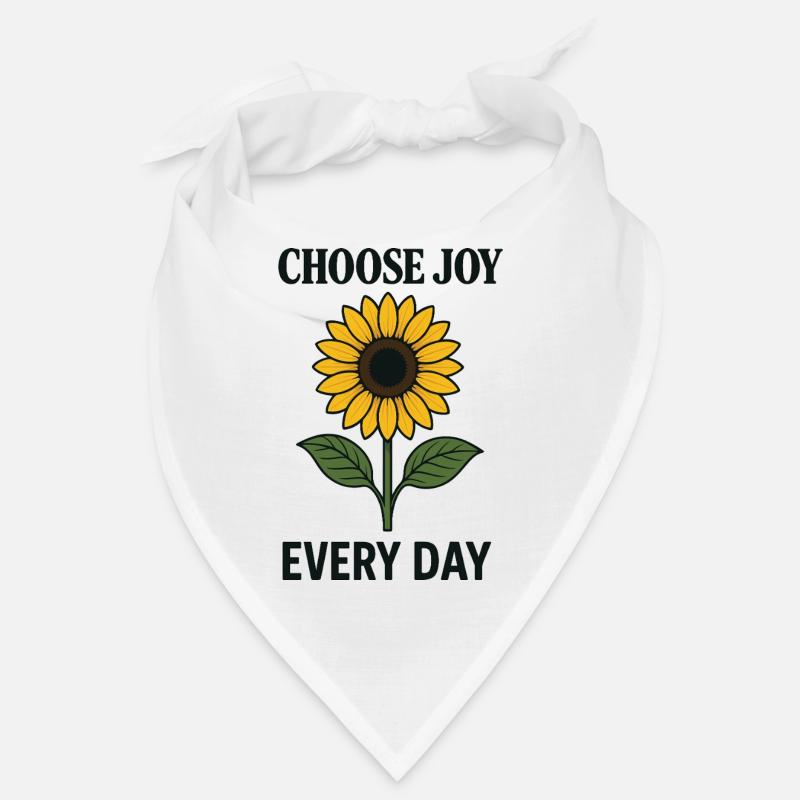 Choose Joy Every Day Mindfulness Affirmation Bandana